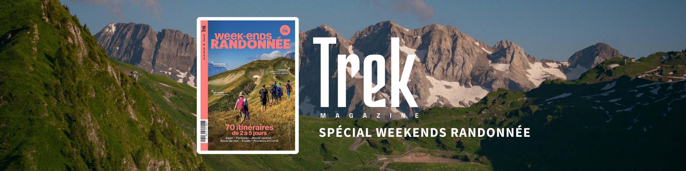 Trek Magazine — spécial weekends randonnée